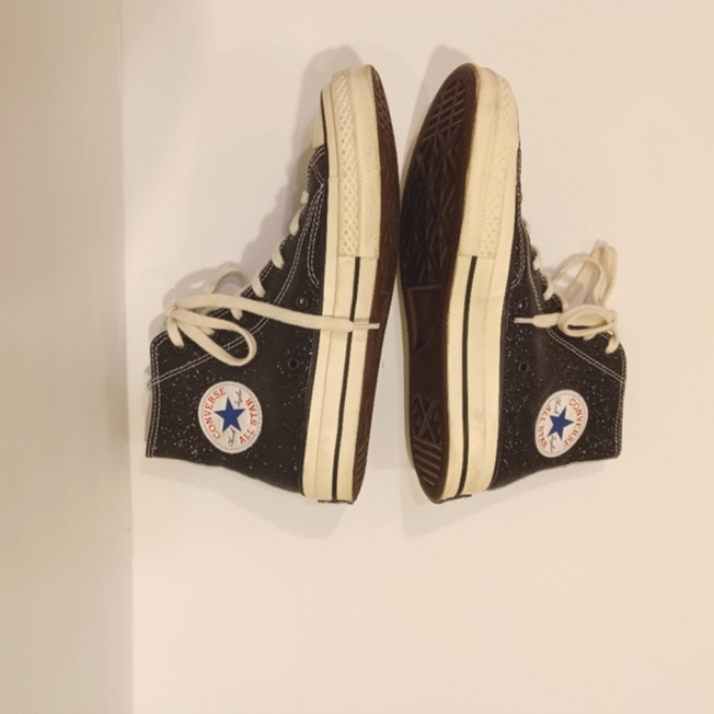 RARE UNISEX JW Anderson x Converse Chuck 70 High Glitter Pack High Tops - Picture 6 of 15